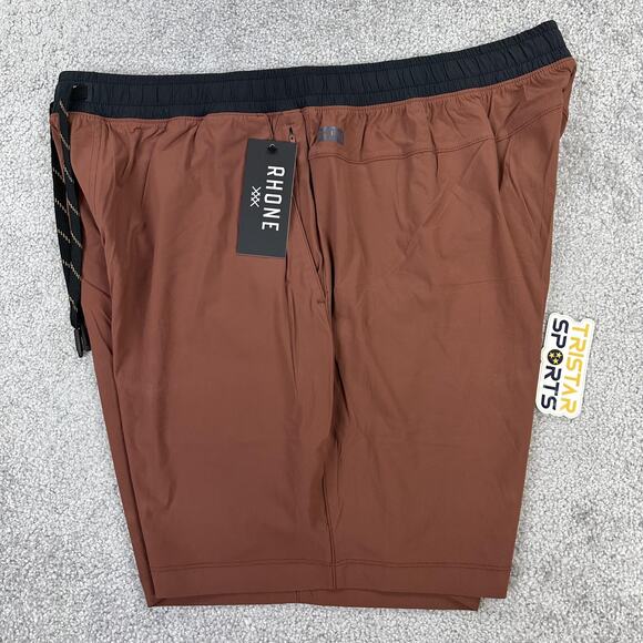 Rhone Pursuit Shorts Mens XL 7 Inch Unlined AeroFlex Lightweight Gym Athletic - Picture 1 of 10